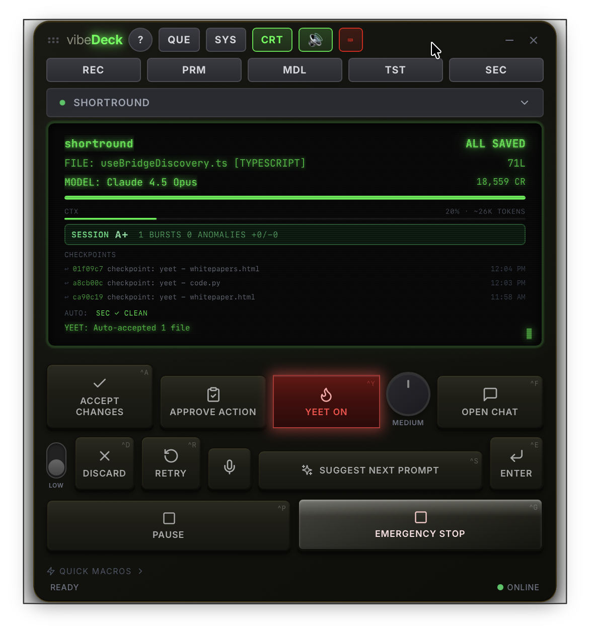 CRT Interface
